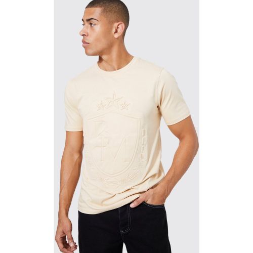 T-shirt cintré imprimé - L - Boohooman - Modalova