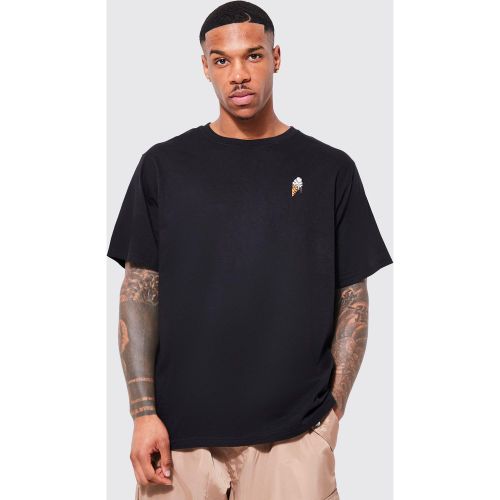 T-shirt imprimé glace - L - Boohooman - Modalova