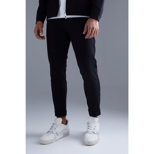 Pantalon slim en nylon à taille élastique - XS - Boohooman - Modalova