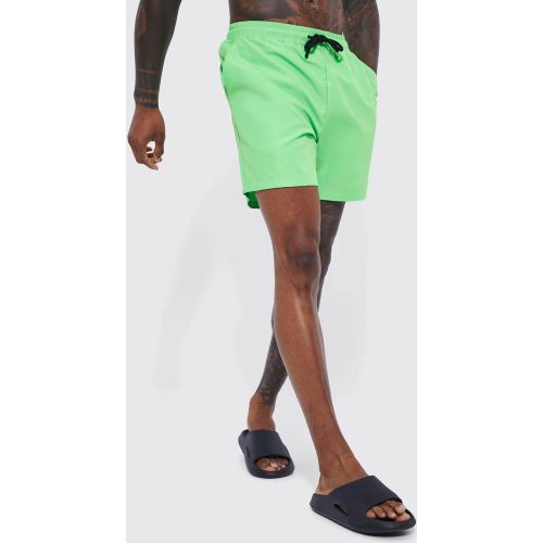 Short de bain basique mi-long - M - Boohooman - Modalova