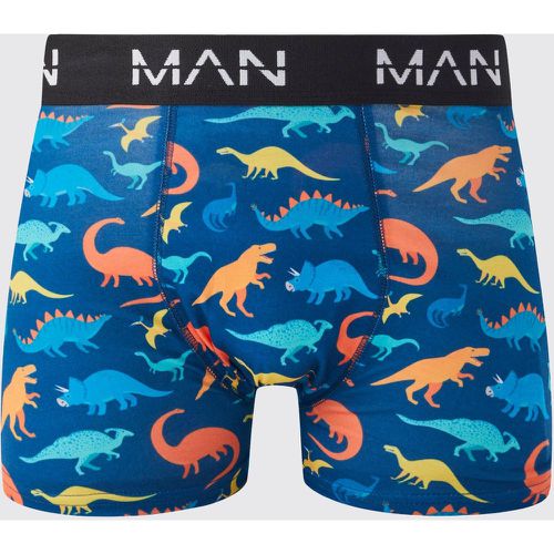 Boxer à imprimé dinosaure - S - Boohooman - Modalova