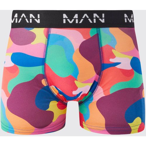 Boxer imprimé camouflage - S - Boohooman - Modalova