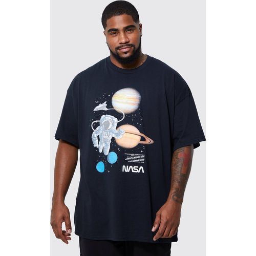 Grande taille - T-shirt imprimé NASA - - XXXXXL - Boohooman - Modalova
