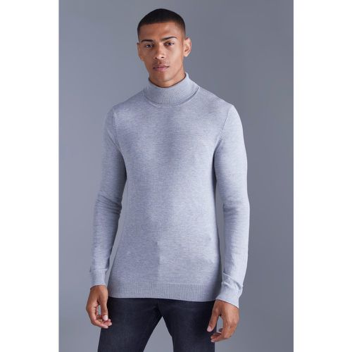 Pull moulant à col roulé - XS - Boohooman - Modalova