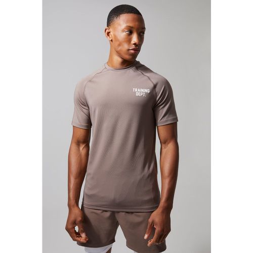 T-shirt de sport moulant - MAN Active - S - Boohooman - Modalova