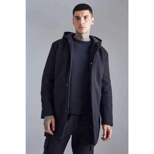 Pardessus à capuche - XL - Boohooman - Modalova