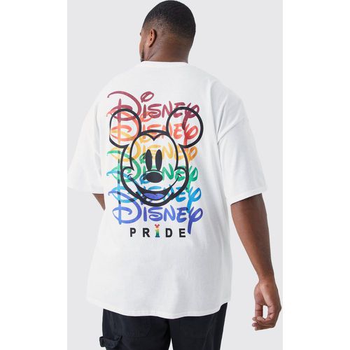 Grande taille - T-shirt oversize imprimé Disney - - XXXL - Boohooman - Modalova