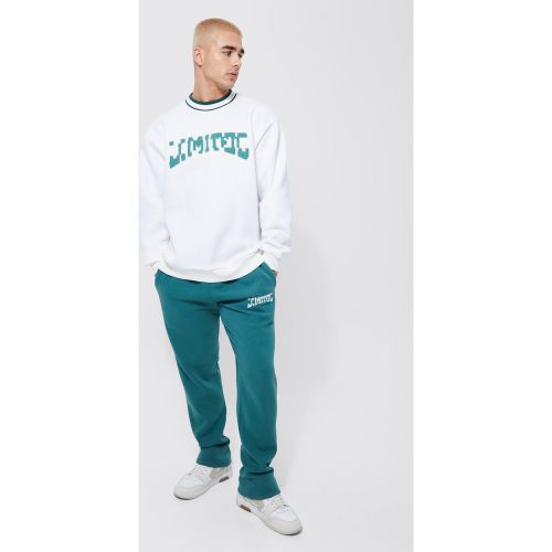 Survêtement oversize côtelé - M - Boohooman - Modalova