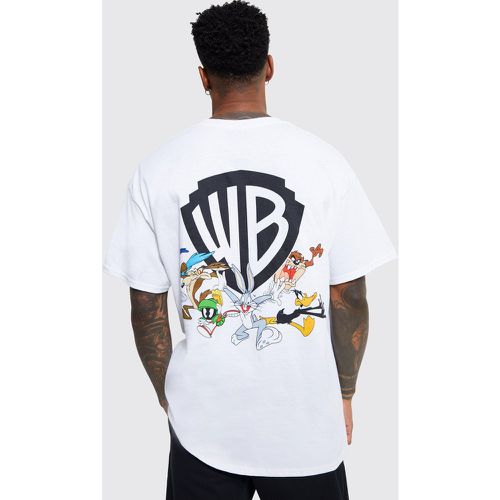 T-shirt oversize à imprimé Warner Bros - Boohooman - Modalova