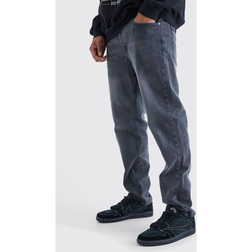 Jean droit stretch - 36 - Boohooman - Modalova