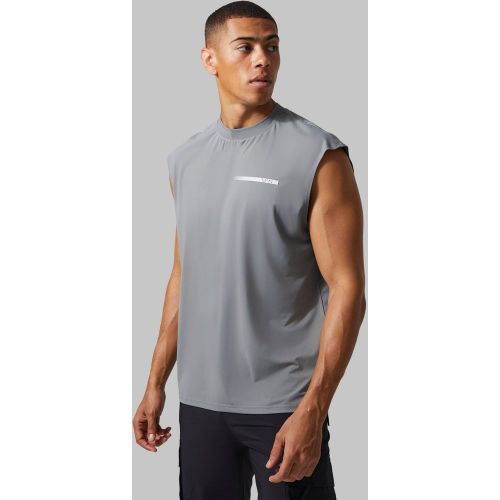 Débardeur de sport oversize performance - MAN Active - M - Boohooman - Modalova