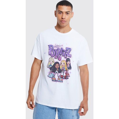 T-shirt oversize à imprimé Bratz - Boohooman - Modalova