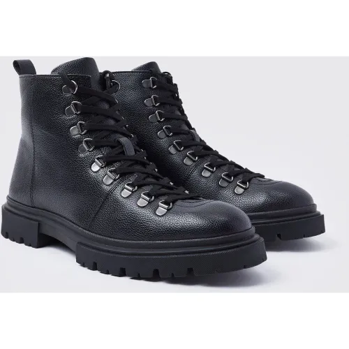 Bottines à plateforme - 42 - Boohooman - Modalova