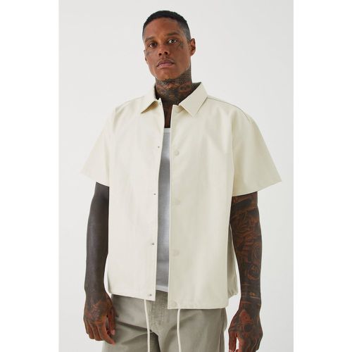 Chemise large à manches courtes - S - Boohooman - Modalova