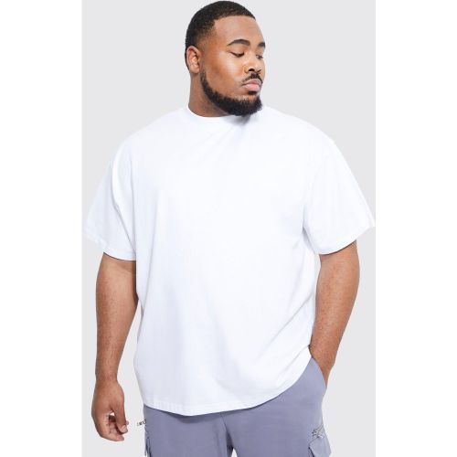 Grande taille - T-shirt oversize épais à col montant - XXL - Boohooman - Modalova