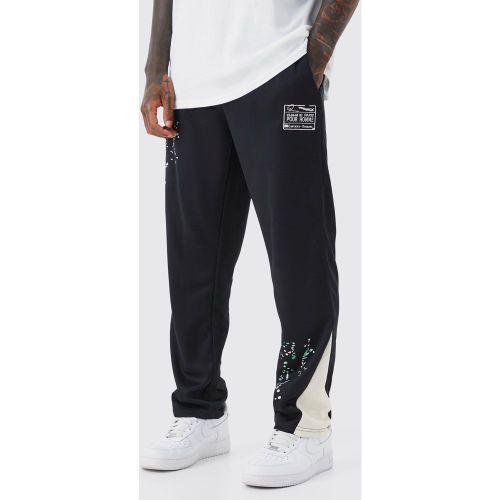 Jogging ample en maille - L - Boohooman - Modalova