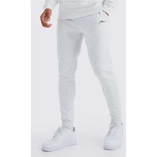 Jogging skinny à logo - MAN - S - Boohooman - Modalova