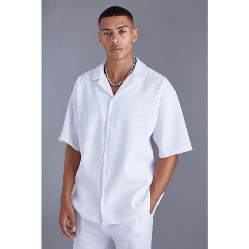 Chemise oversize à manches courtes - S - Boohooman - Modalova