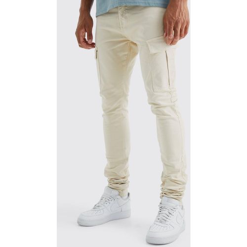 Tall - Pantalon cargo skinny - 32 - Boohooman - Modalova