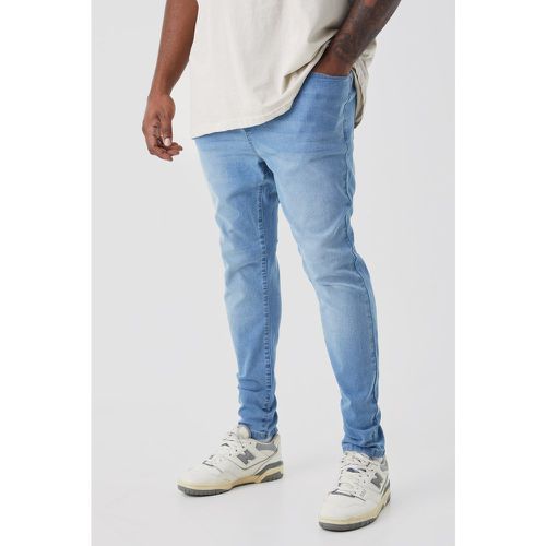 Grande taille - Jean stretch super skinny - 38 - Boohooman - Modalova