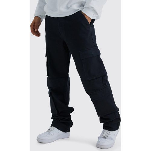 Tall - Jean cargo délavé à poches multiples homme - 30 - Boohooman - Modalova