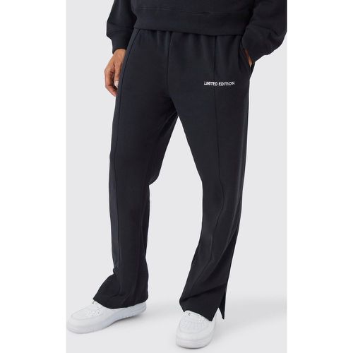 Jogging large épais fendu - S - Boohooman - Modalova