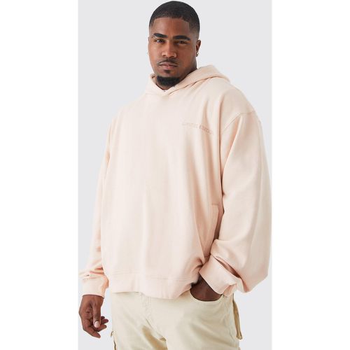 Grande taille - Sweat à capuche oversize épais homme - XXL - Boohooman - Modalova