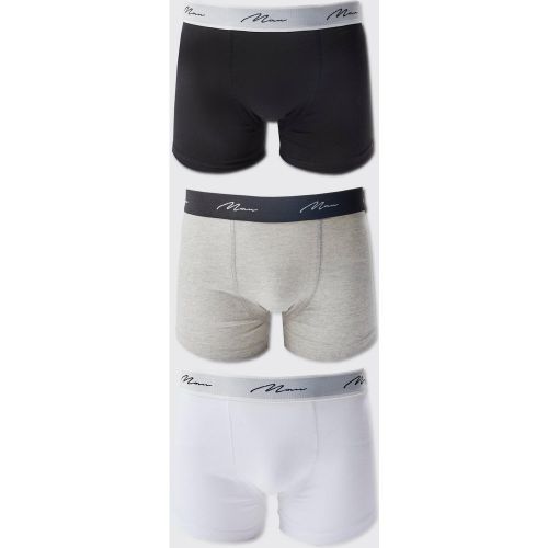 Lot de 3 boxers coloris mixtes - S - Boohooman - Modalova