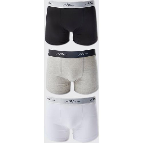 Lot de 3 boxers coloris mixtes - XS - Boohooman - Modalova