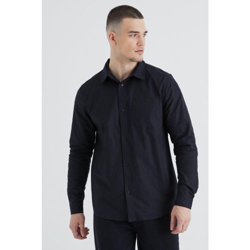 Tall - Chemise cintrée à manches longues - S - Boohooman - Modalova