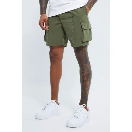 Short cargo à taille élastique - S - Boohooman - Modalova