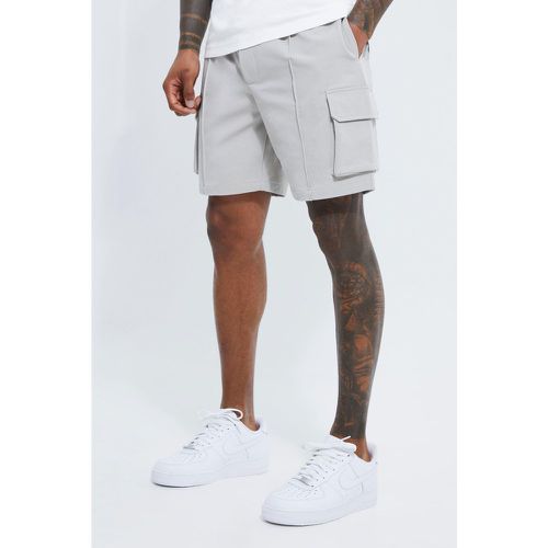 Short cargo à taille élastique - L - Boohooman - Modalova