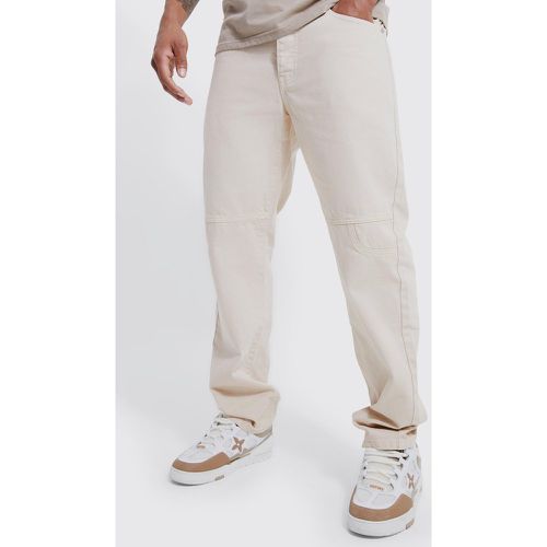 Jean large surteint - 30R - Boohooman - Modalova