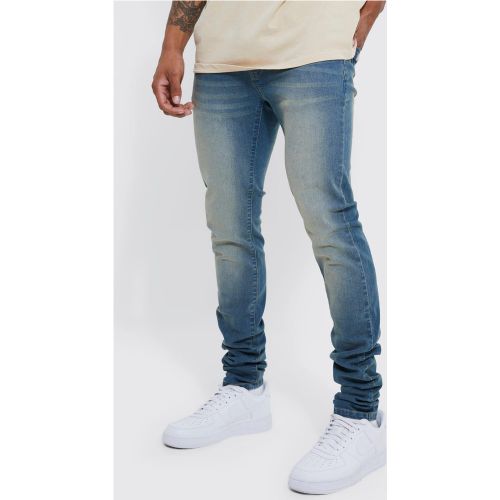 Jean skinny délavé - 28R - Boohooman - Modalova