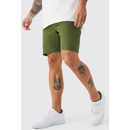 Short chino stretch - 28 - Boohooman - Modalova