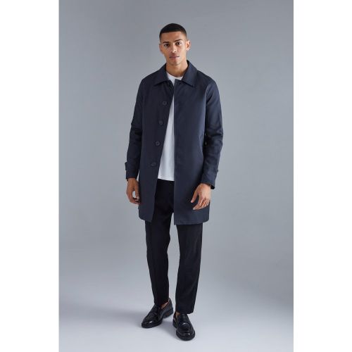 Imperméable droit en twill - S - Boohooman - Modalova