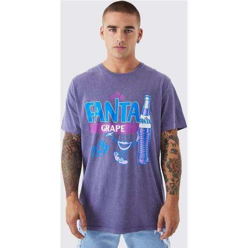 T-shirt oversize imprimé Fanta - XS - Boohooman - Modalova