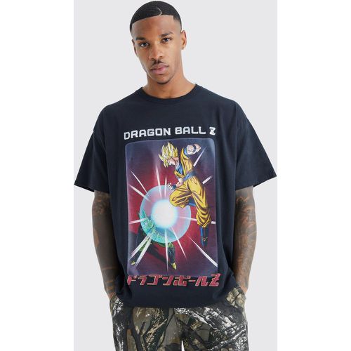 T-shirt oversize imprimé dragon Ball Z - Boohooman - Modalova