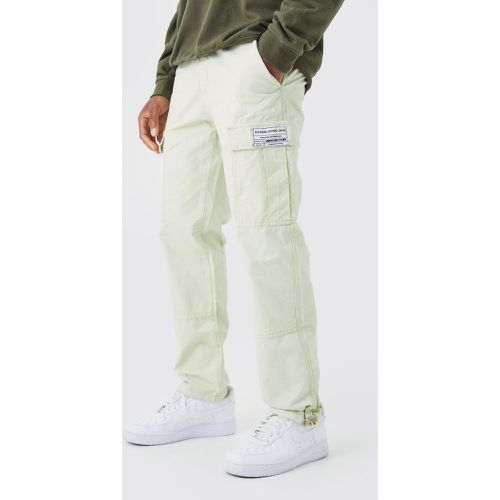 Pantalon cargo zippé - 28 - Boohooman - Modalova