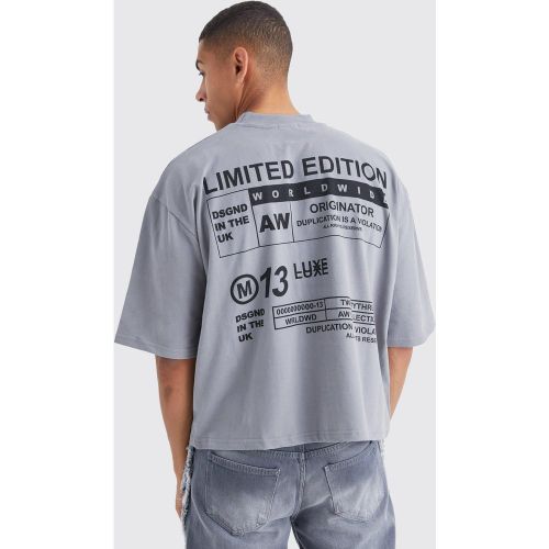 T-shirt oversize épais - L - Boohooman - Modalova