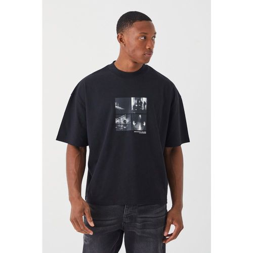 T-shirt oversize imprimé - M - Boohooman - Modalova