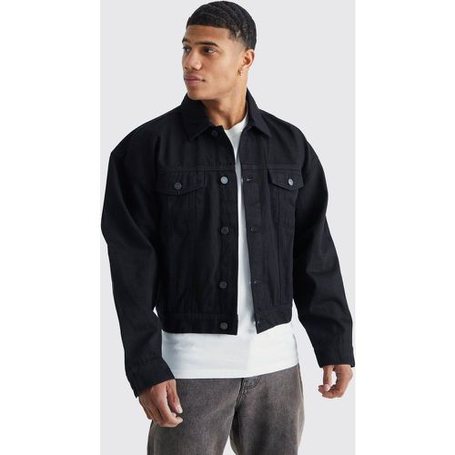 Veste en jean large - L - Boohooman - Modalova