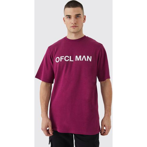 Tall - T-shirt cintré - Ofcl - Boohooman - Modalova