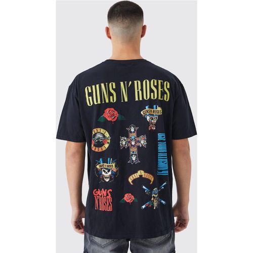 T-shirt oversize Guns N Roses - Boohooman - Modalova