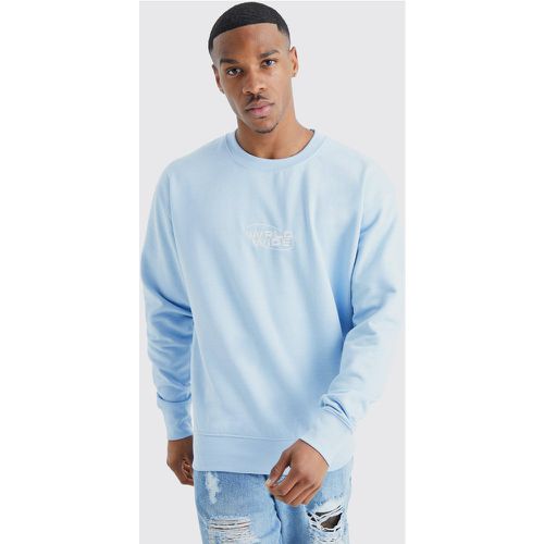 Sweat oversize imprimé homme - XL - Boohooman - Modalova