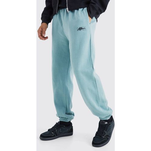 Jogging droit surteint - MAN - M - Boohooman - Modalova