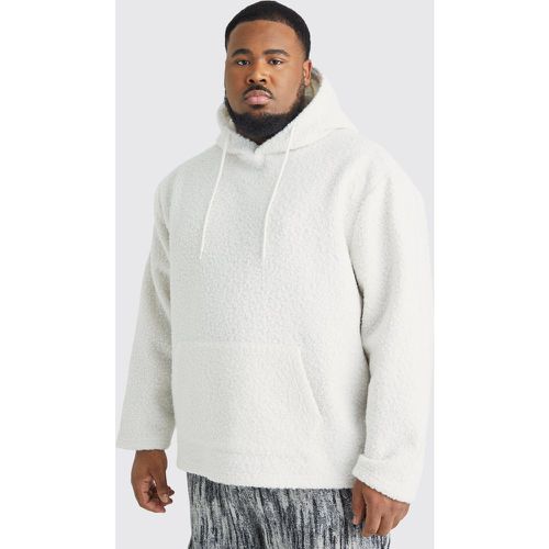 Grande taille - Sweat à capuche oversize en polaire homme - XXL - Boohooman - Modalova