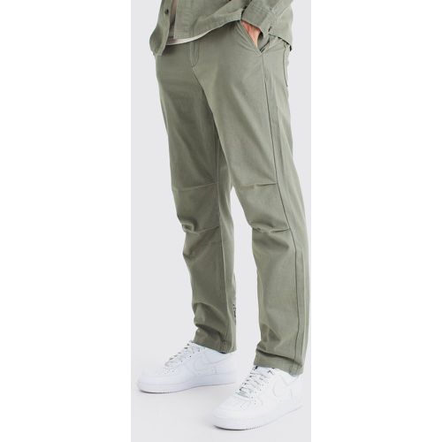 Pantalon droit brodé - M - Boohooman - Modalova