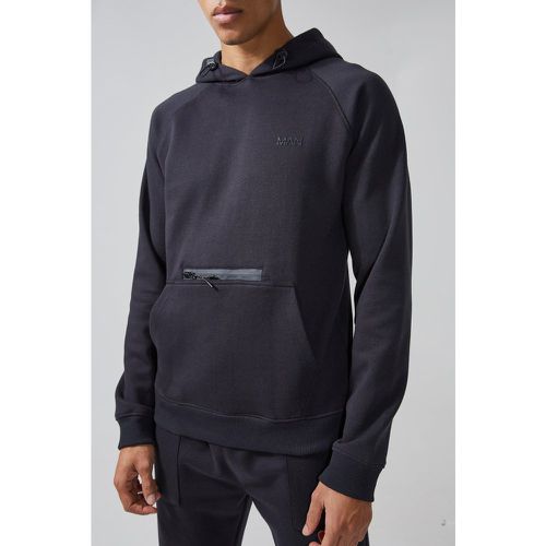 Sweat à capuche technique - MAN Active homme - S - Boohooman - Modalova