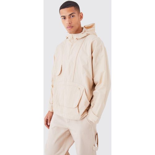 Anorak à col zippé homme - S - Boohooman - Modalova